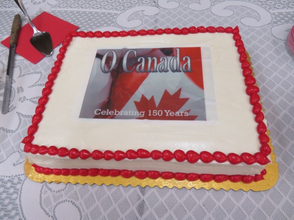 O Canada Cake